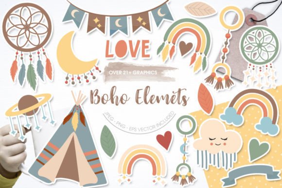 Download Boho Elements - Element Collection