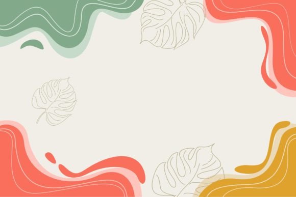 Download Hand Drawn Abstract Aesthetic Background - Hand Collection