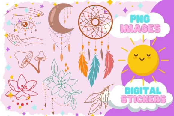 Download Boho Clipart Bundle,Boho Elements,Boho - Element Collection