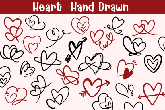 Download Heart Hand Drawn - Hand Collection