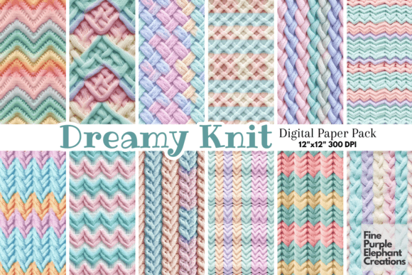 Download Pastel Knit Fabric Texture Sublimation - Pastel Collection