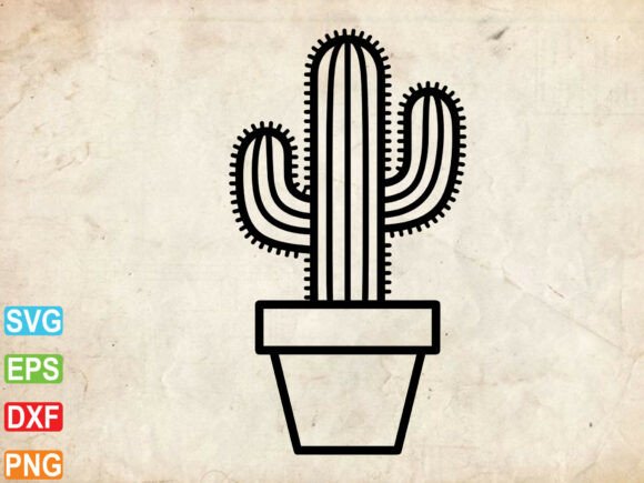 Download Cactus SVG, Hand Drawn Desert Clipart - Hand Collection