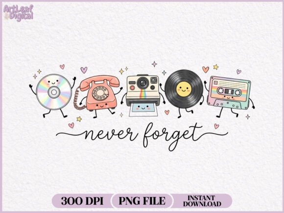 Download Never Forget Retro 90s Cassette Vinyl - Retro Collection