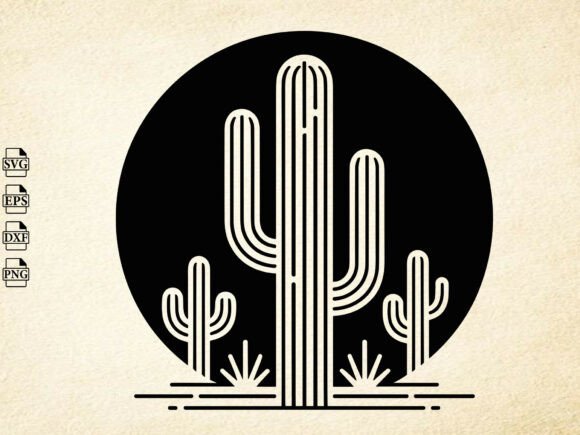 Download Cactus SVG, Hand Drawn Desert Clipart - Hand Collection