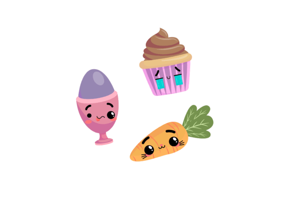 Download Easter Element Kawaii Bundle Set - Kawaii bundle Collection