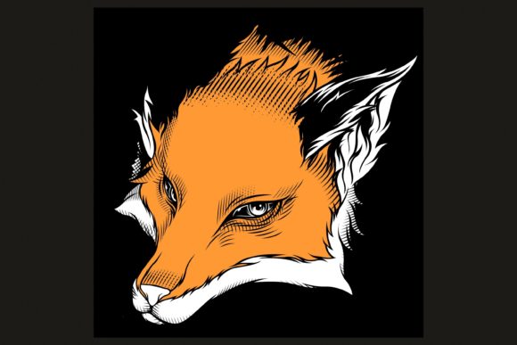 Download Head Fox Hand Drawing Easy to Edit - Hand Collection