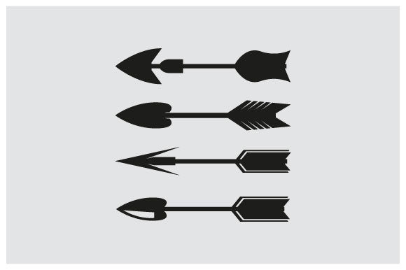 Download Arrows Hipster Ethnic Elements Vector - Element Collection