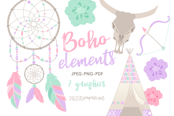 Download Boho Elements - Element Collection