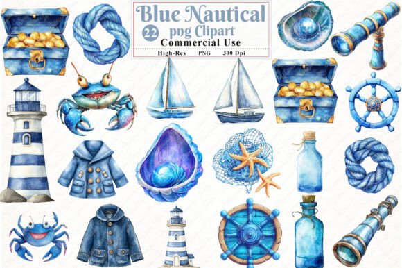 Download Watercolor Blue Boho Nursery Clipart - Boho nursery clipart Collection