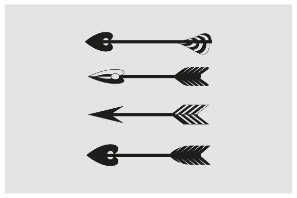 Download Arrows Hipster Ethnic Elements Vector - Element Collection