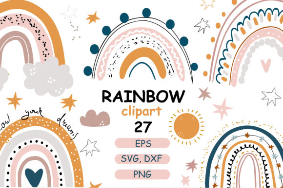 Download Rainbow Baby Pastel Clipart - Pastel Collection