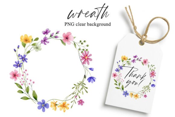 Download Wreath Wild Flowers, Frame, Hand Drawing - Hand Collection