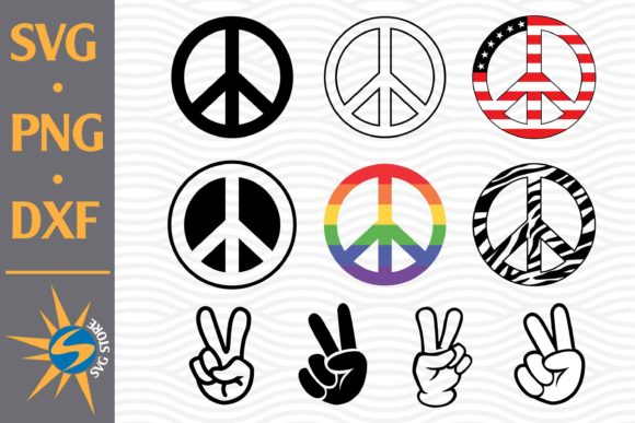 Download Peace Sign and Victory Hand - Hand Collection