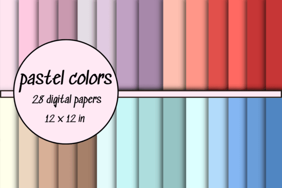 Download Pastel Colors Digital Backgrouds - Pastel Collection