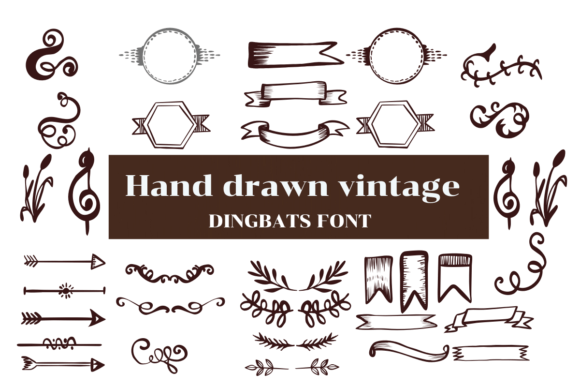 Download Hand Drawn Vintage - Hand Collection