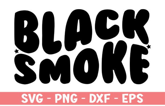 Download Black Smoke Retro T Shirt Design - Retro Collection