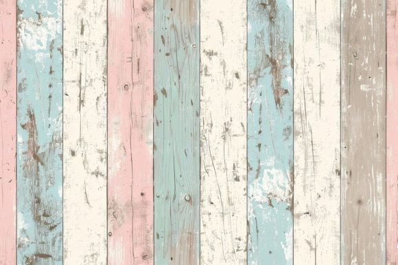 Download Vintage Pastel Wooden Planks Background - Pastel Collection