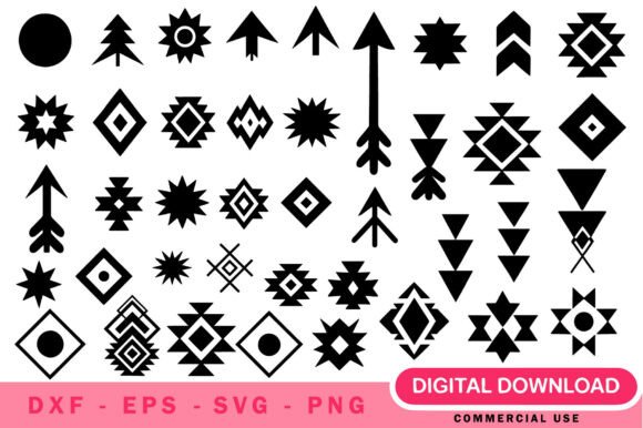 Download Southwestern Boho Elements SVG - Element Collection
