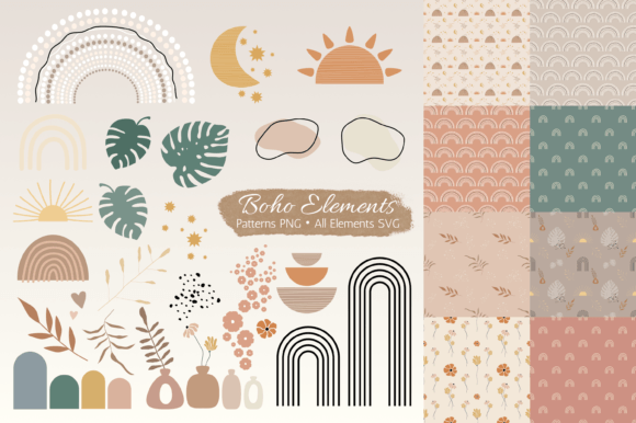 Download Boho Elements - Element Collection